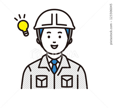 An inspiring worker An inspiring worker 123306045