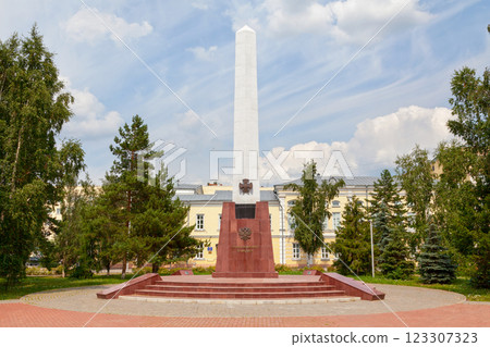 The Monument to the soldiers of law and order who died in the line of duty in Omsk The Monument to the soldiers of law and order who died in the line of duty in Omsk 123307323