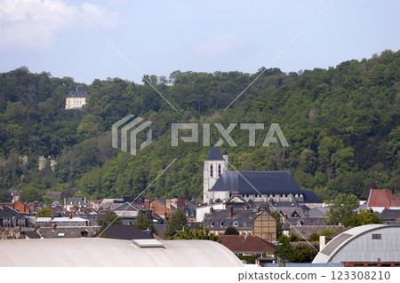The Saint-Ouen church in Pont-Audemer 123308210