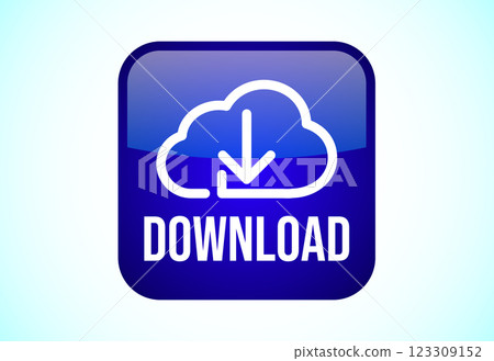 Download button design illustration, Download icon suitable for mobile app, and website UI design Download button design illustration, Download icon suitable for mobile app, and website UI design 123309152