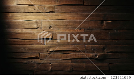 A rustic grunge wooden wall A rustic grunge wooden wall 123311639