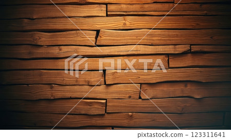 A rustic grunge wooden wall A rustic grunge wooden wall 123311641