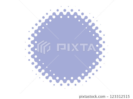 Halftone blurred circle 123312515