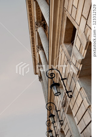 Classic and stylish architecture in Paris 123312529