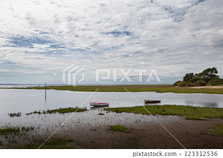 Seascape in South West of France 123312536