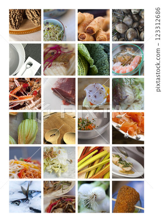 Asian meals and dishes 123312686