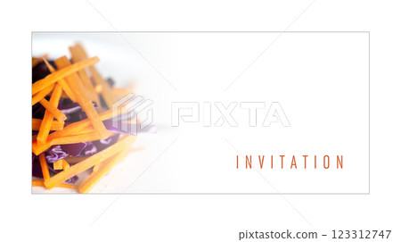 Illustrated message for an invitation Illustrated message for an invitation 123312747