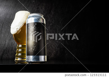 Image of American craft beer served in an IPA glass Image of American craft beer served in an IPA glass 123313111