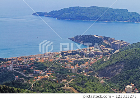 Becici Montenegro Aerial 123313275