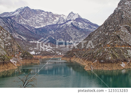 Lake Piva Montenegro 123313283