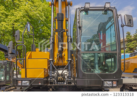 Excavator Machine Driver Cabin Excavator Machine Driver Cabin 123313318