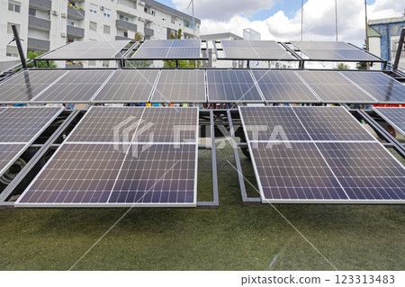 Solar Panels Array 123313483