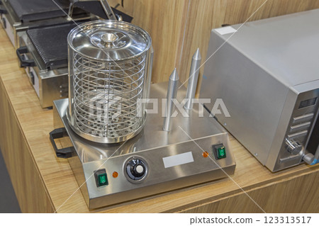 Hot Dog Cooker Machine 123313517