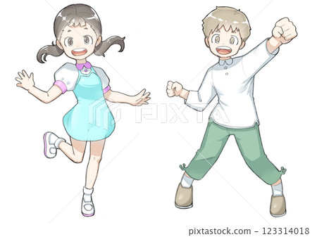精力充沛的男孩和女孩 123314018