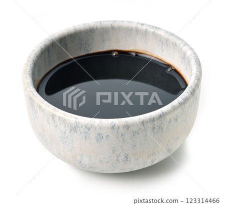 bowl of soy sauce bowl of soy sauce 123314466