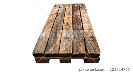 Rustic wooden planks isolated on transparent background Rustic wooden planks isolated on transparent background 123314705