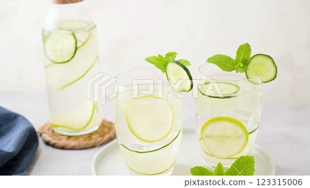 Water flavored with lemon Water flavored with lemon 123315006