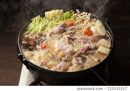 Winter dish: Anglerfish hotpot 123315517