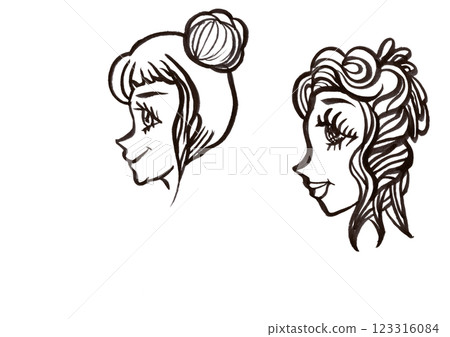 圖庫圖片: 個人資料（僅限臉部）/臉部（僅限臉部） 123316084