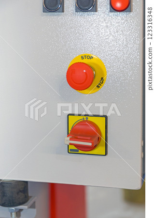 Emergency Stop Reset Switch Emergency Stop Reset Switch 123316348