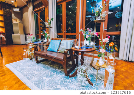 高砂的接待 高砂的接待 123317616