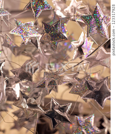 Silver stars Silver stars 123317928