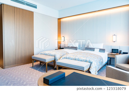 東京豪華飯店臥室 123318079