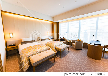 Tokyo luxury hotel bedroom 123318082