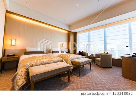Tokyo luxury hotel bedroom 123318083