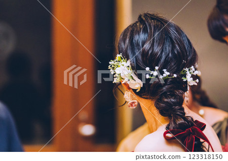 <婚禮圖片> 新娘的髮型與妝容 123318150
