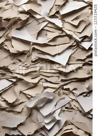 Torn paper pieces background Torn paper pieces background 123319428