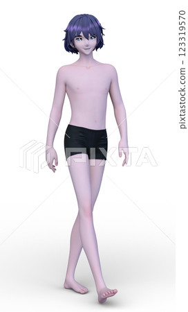 Men in shorts Men in shorts 123319570