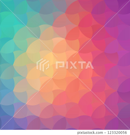 Colorful Geometric Composition with Simple Lines and Shapes 123320056