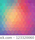 Colorful Geometric Composition with Simple Lines and Shapes 123320060
