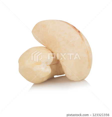 Cashew nuts pile isolated on white background Cashew nuts pile isolated on white background 123321356