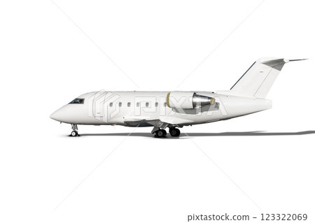 Modern corporate business jet isolated on white background Modern corporate business jet isolated on white background 123322069
