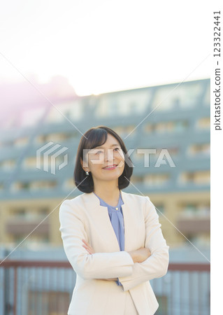 A confident middle-career woman A confident middle-career woman 123322441