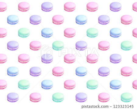 Macaron seamless pattern A-1' Macaron seamless pattern A-1' 123323145