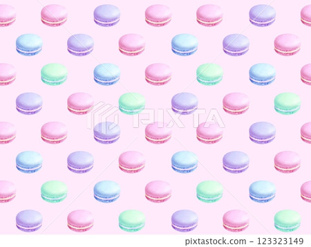 Macaron seamless pattern A-3' 123323149