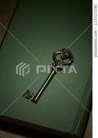 Antique books and keys Antique books and keys 123323290