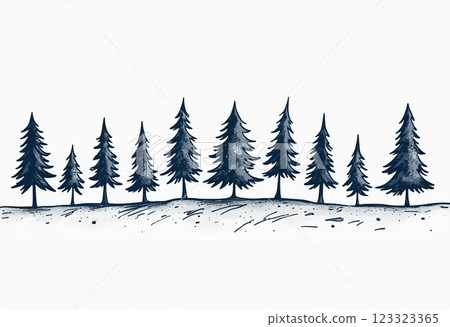 Elegant hand-drawn leaf drawing: deep blue ink water on light gray, application of minimalist design, natural drawing art, harmonious plant drawing Elegant hand-drawn leaf drawing: deep blue ink water on light gray, application of minimalist design, natural drawing art, harmonious plant drawing 123323365