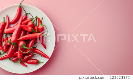 Chilles Mexican chili hot pepper spicy cooking food ingredient 123323573