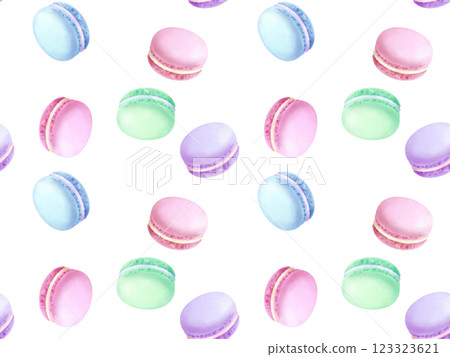 瑪卡龍無縫圖案 B-1 瑪卡龍無縫圖案 B-1 123323621