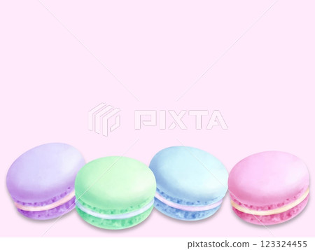 Macaron background A-3 Macaron background A-3 123324455