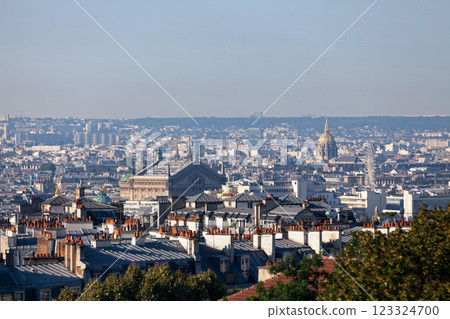 Paris cityscape Paris cityscape 123324700