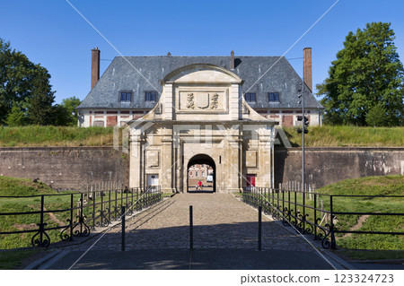 The Porte Royale of the citadel of Arras The Porte Royale of the citadel of Arras 123324723