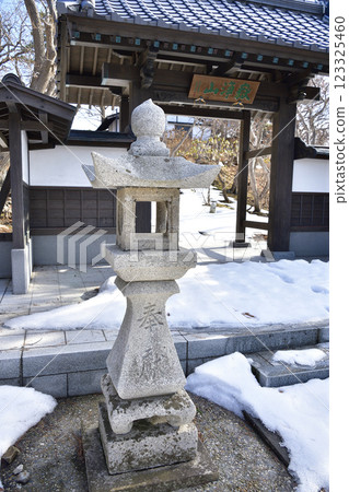 冬季拍攝北海道江差正覺院的場地 123325460