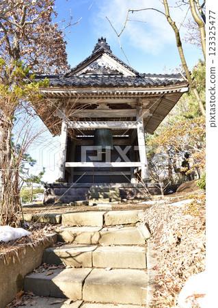 冬季拍攝北海道江差正覺院的場地 冬季拍攝北海道江差正覺院的場地 123325477