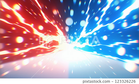"Comparative red and blue energy background" "Comparative red and blue energy background" 123326226
