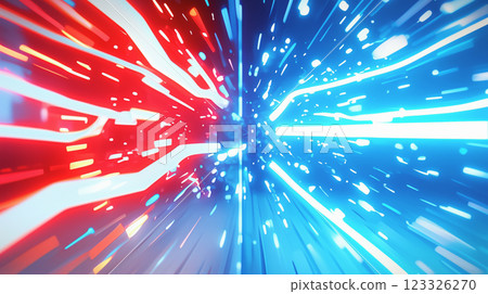 "Comparative red and blue energy background" "Comparative red and blue energy background" 123326270